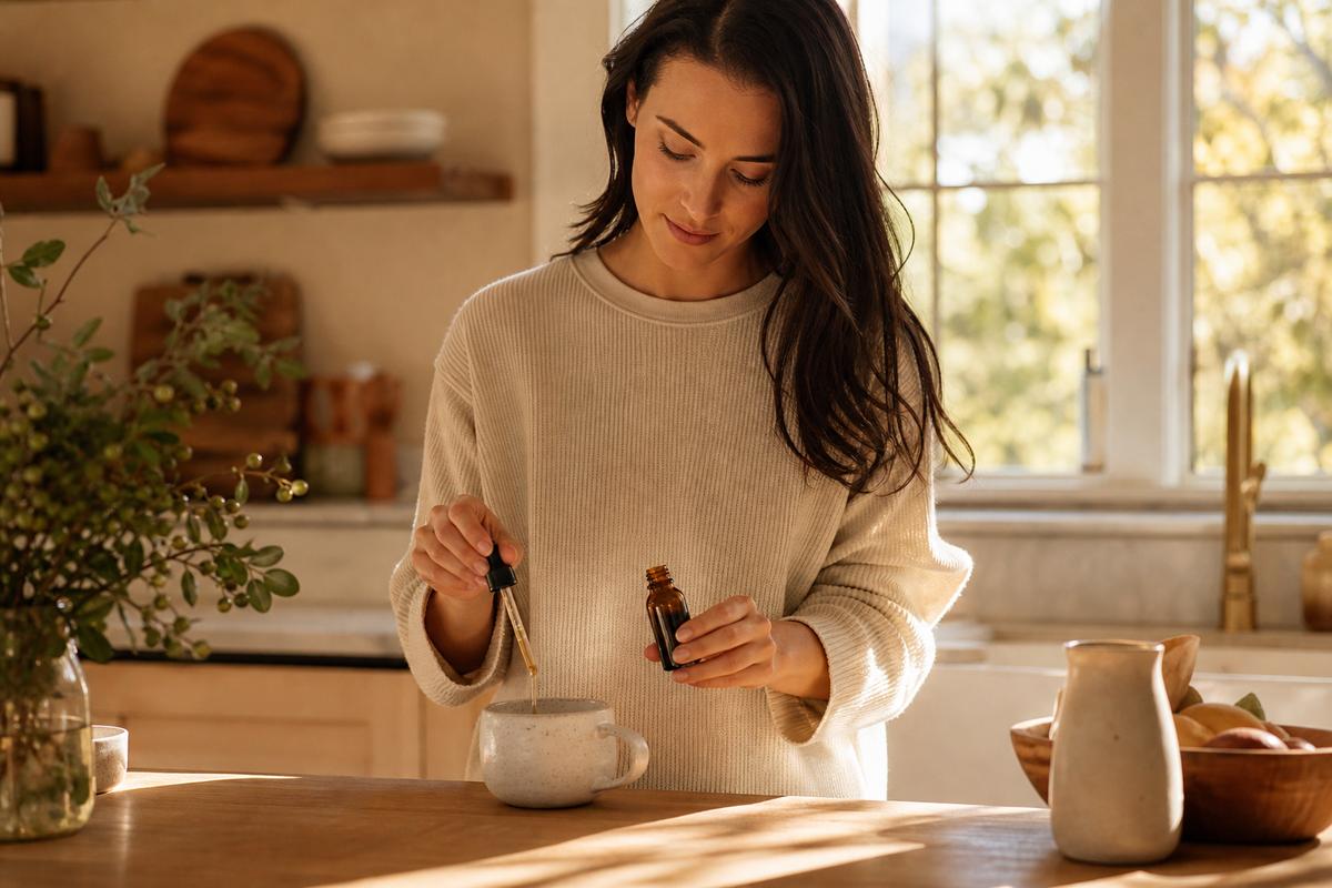 Adding Lion's Mane extract to morning coffee