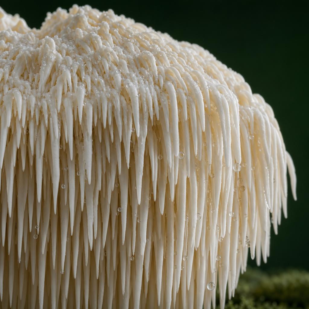 Lion's Mane mushroom — Hericium erinaceus